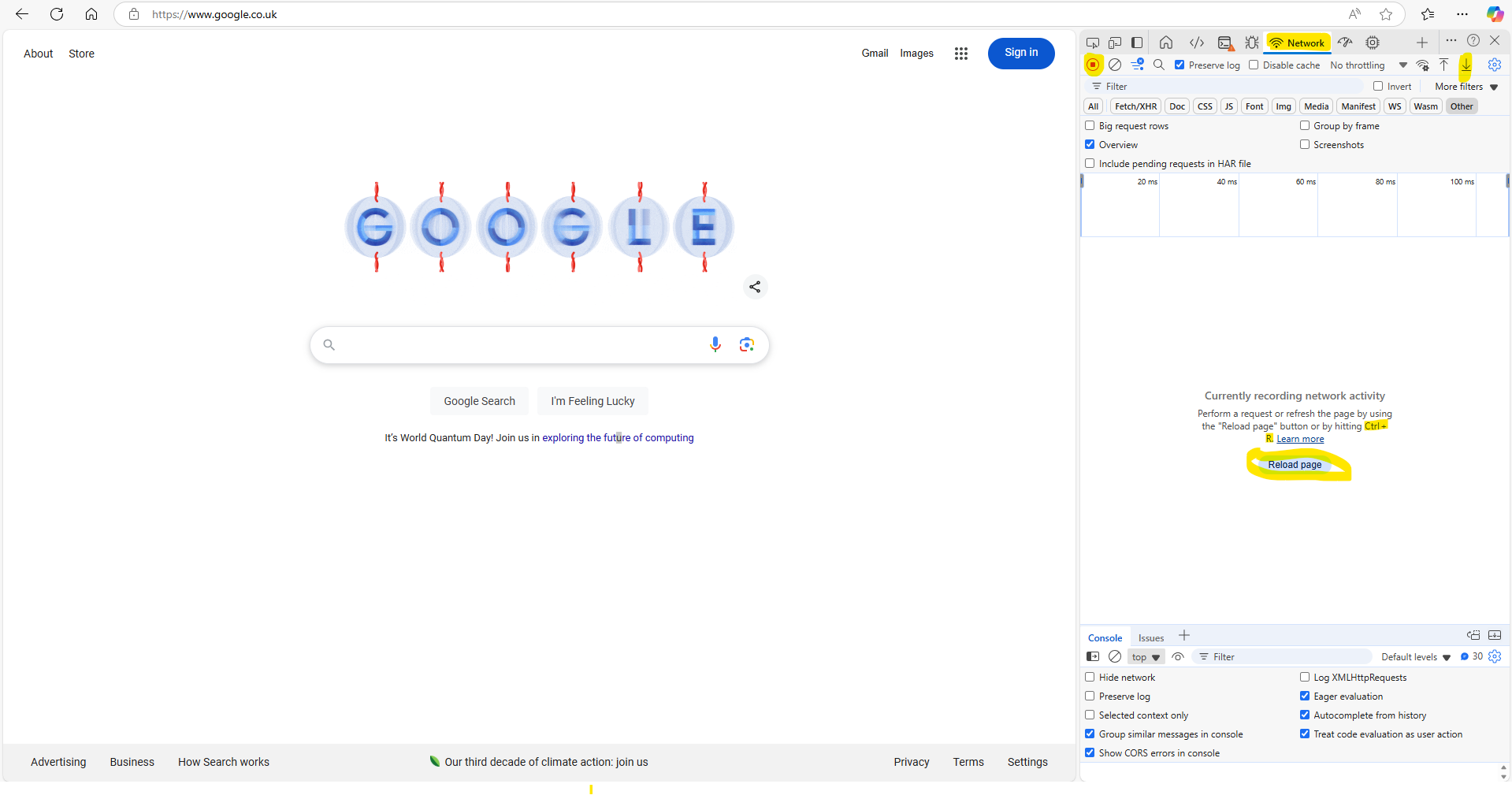 How to save browser HAR files to provide to Support