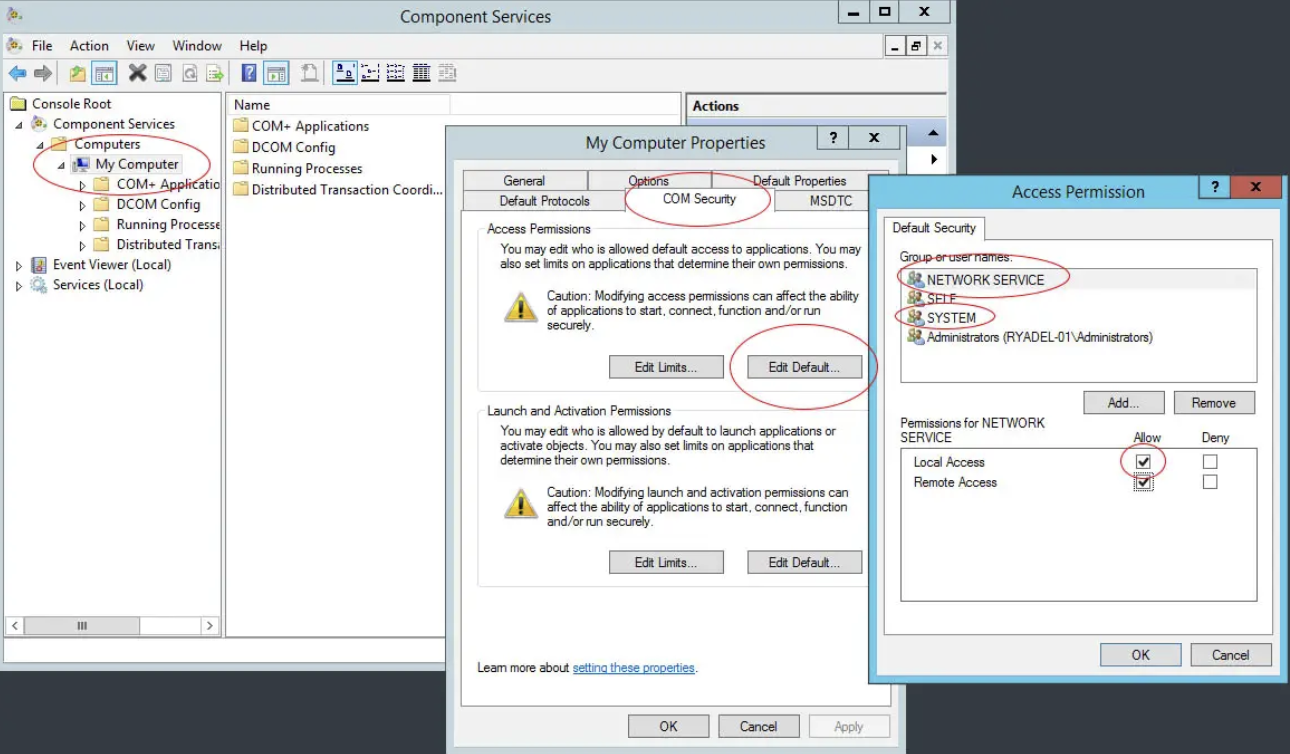 Cove: System State backup error: 