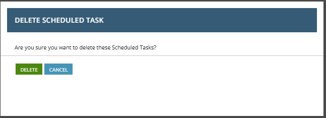 How to Delete or Disable a Running Scheduled Task